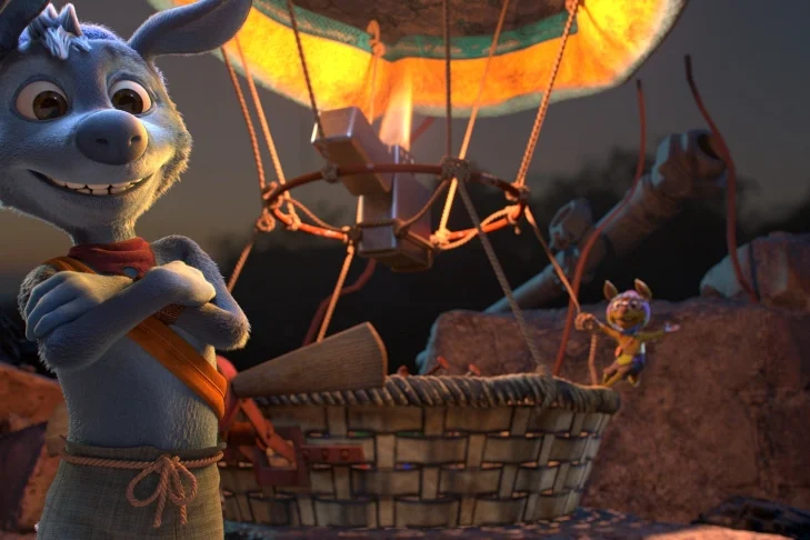 Tradewind-Pictures - Mucklas_Filmstill_12_Tjorben+Smartö vor dem Heißluftballon